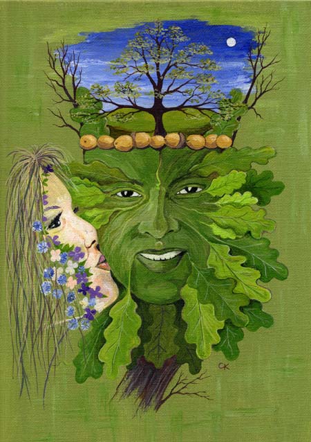 Kiss of Spring Greenman